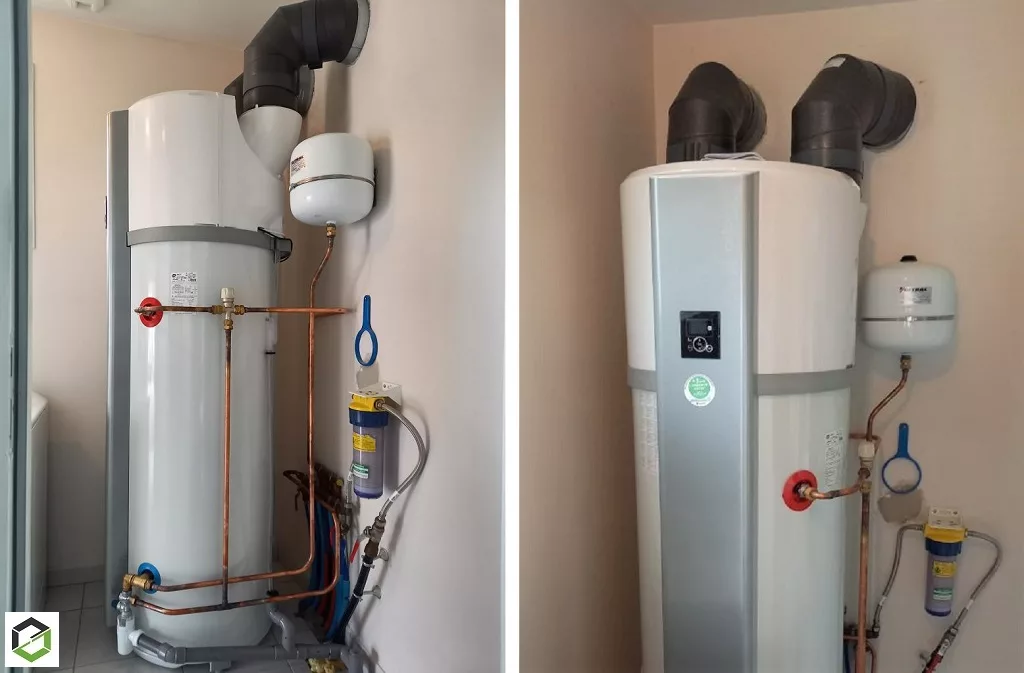 Installation ballon thermodynamique